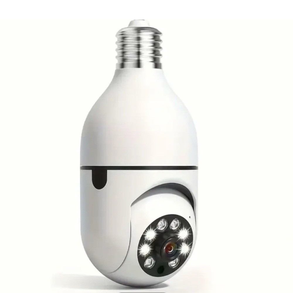 NIB Smart HD WiFi Light Bulb Security Camera 1080P Night Vision
